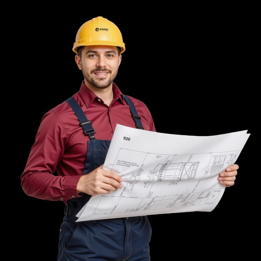 Contractor at work